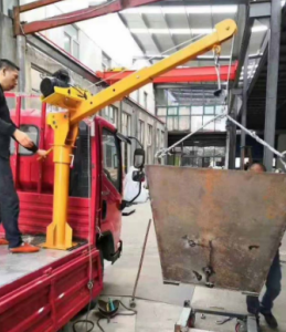 車載吊運機(jī)搭配電動絞盤堪稱裝車神器
